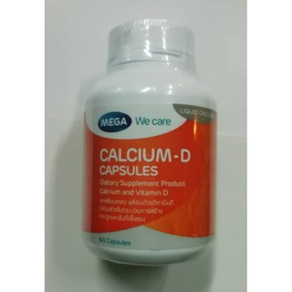 Mega CalciumD capaules 60 capsules