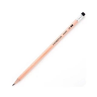 ดินสอไม้ทําข้อสอบ ดินสอ 2b Staedtler (สเต็ดเล่อร์) ดินสอ ดินสอไม้ 2B exam #132 40N C12 (1กล่อง 12แท่ง)