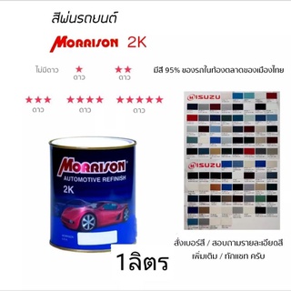 สีพ่นรถยนต์ มอร์ริสัน Morrison 2k โซน ( ISUZU อีซูซู ) สนใจสีเบอร์ ทักแช็ท ได้ครับ