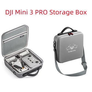 กระเป๋าเดินทาง หนัง PU แบบพกพา อุปกรณ์เสริม สําหรับ DJI Mini 3 Pro DJI Mini 3 Pro