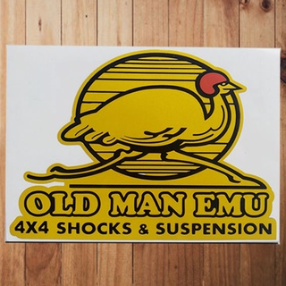 Old Man Emu 4x4 Shocks and Suspension สติ๊กเกอร์สําหรับติดตกแต่งผู้ชาย