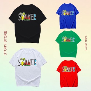 เสื้อยืดสกรีนลาย Summer