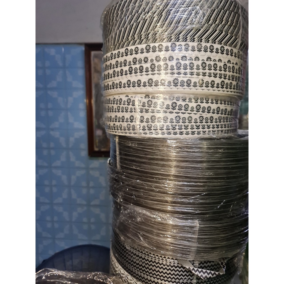 หน้า 7จาก12หน้า ดูให้ครบนะครับ*เส้นพลาสติกสานตะกร้า ลายพิมพ์ ขนาด 15 มิล - รูปที่ 3