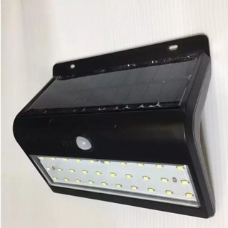 Solar Motion Sensor Wall Light ไฟพลังงานแสงอาทิตย์ 30LED เซ็นเซอร์จับความเคลื่อนไหว /ไฟรักษาความปลอดภัย (0639)