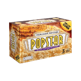 POPSTAR Microwave (ป๊อปสตาร์ ไมโครเวฟ) รสกริลล์คอร์น