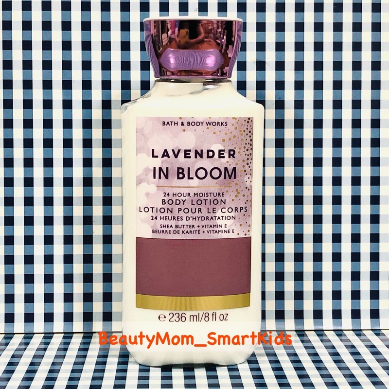 Bath &amp; Body Work Signature Collection Lavender In Bloom  Ultra Shea Body Lotion 8 oz / 236 g. กลิ่นหอมลาเวนเดอร์นุ่มนวล