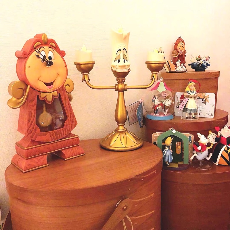 ส่งฟรี!! (Pre-order) Cogsworth Clock และ Lumiere lighting ลิขสิทธิ์แท้!!