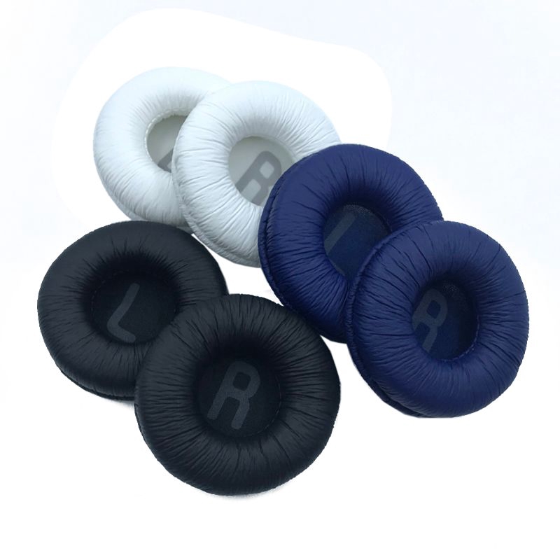 โฟมแผ่นรองหูฟังสําหรับ JBL Tune600 T500BT T450 T450BT JR300BT ชุดหูฟัง 70 มม.แผ่นรองหูฟัง