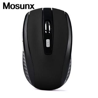 Mosunx V 190 เมาส์เล่นเกมไร้สาย 2.4 GHz 2000 DPI