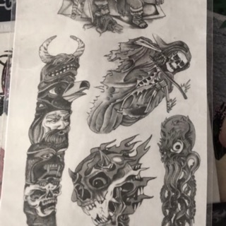 สติกเกอร์Tattoo