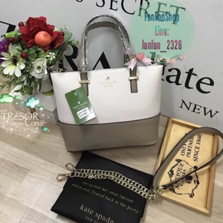 💕Kate Spade New York 💯💯กระเป๋าถือหรือสะพาย หนัง Saffiano 🌺🌺