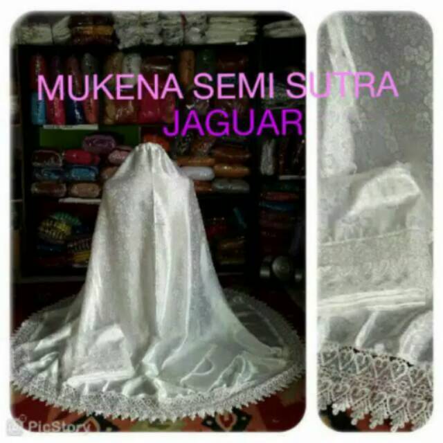 Mukena Jaguar ผ้าไหมกึ่งเสื้อ