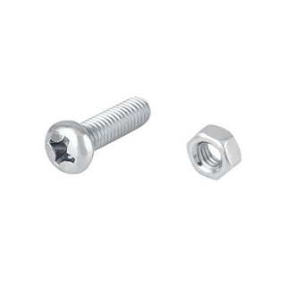 อุปกรณ์ยึดติด สกรูเกลียวมิลน็อต JP 6X20 มม. 25 ตัว Screws, Nuts &amp; Washers