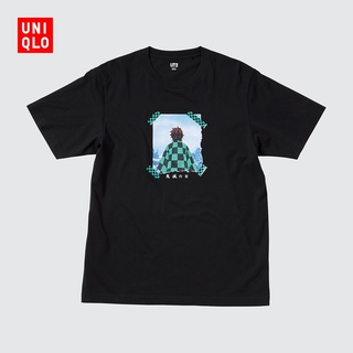 Uniqlo เสื้อยืดลําลอง แขนสั้น พิมพ์ลายมังงะ สําหรับผู้ชาย ผู้หญิง (Ghostbusters) 440882