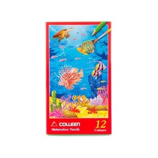 COLLEEN Watercolour pencils ดินสอสีน้ำคลอลีน 12/24/36 สี (สีไม้ระบายน้ำ)