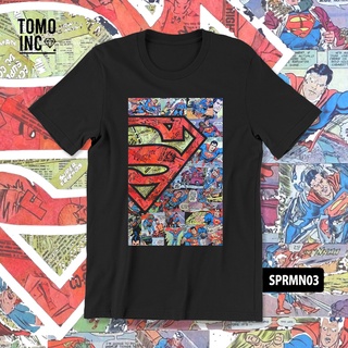 เสื้อยืดสุดเท่เสื้อยืด พิมพ์ลาย Tomoinc SUPERMAN สําหรับผู้ชายSto5XL