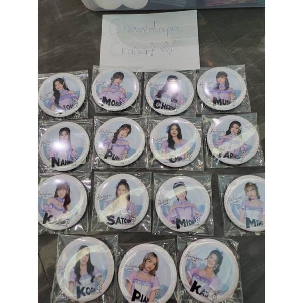 BNK48-CGM48 เข็มกลัด Believers