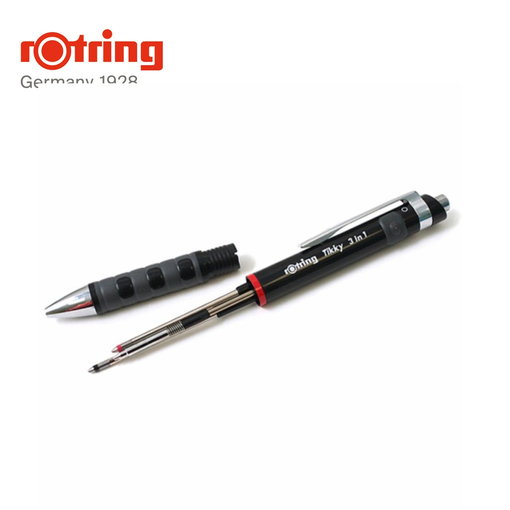 Rotring ปากกา Tikky 3 IN 1 Multi pen สีดำ