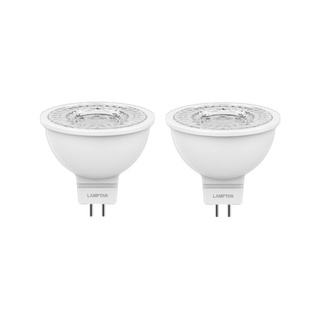 LAMPTAN LED MR 16 220V แพ็คคู่ (ราคาต่อคู่) 5W (DL)