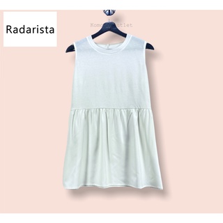 เสื้อ Radarista ผ้ายืดคอตต้อนอย่างดี  เสื้อแขนกุดทรงสวยน่ารัก เรียบดูดี ผ้าสวย ผ้าดีทิ้งตัวสวย ตัดเย็บละเอียด แพทเทิร์นด