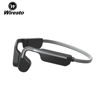 Wiresto หูฟังอินเอียร์ไร้สาย บลูทูธ 5.0 HD สเตอริโอ กันเหงื่อ กันน้ํา พร้อมสายคล้องคอ