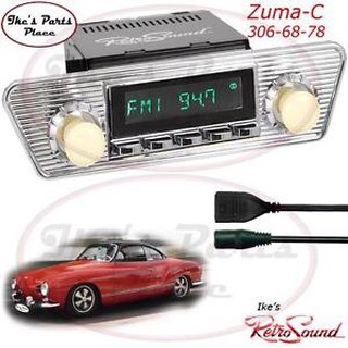 วิทยุคลาสสิค ติดรถยนต์เหมาะสำหรับ Karmann ghia Retro Sound Classic Radio