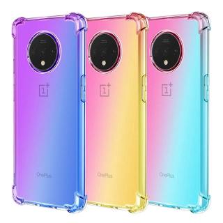 เคสโทรศัพท์มือถือไล่โทนสี tpu oneplus 7 pro 7t one plus 8 pro 8T 1+9 9R