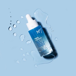 No7 HydraLuminous Water Concentrate 30 ml นัมเบอร์เซเว่น ไฮดราลูมินัส วอเทอร์ คอนเซ็นเทรท 30มล.