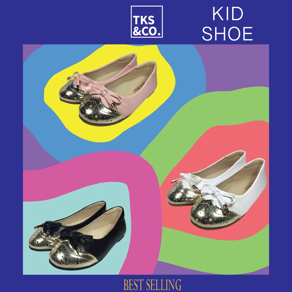 TKS&CO. Kasut Budak Kasut Girl Kasut Anak Kid Shoe Girl Shoe Kid Running Shoe รองเท้าผ้าใบเด็ก Kasut