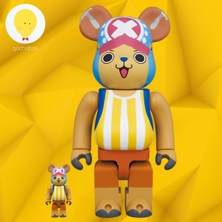 gachabox Bearbrick One Piece Tony Chopper 100%+400% แบร์บริค พร้อมส่ง ของแท้ Be@rbrick ฟิกเกอร์ วันพีซ