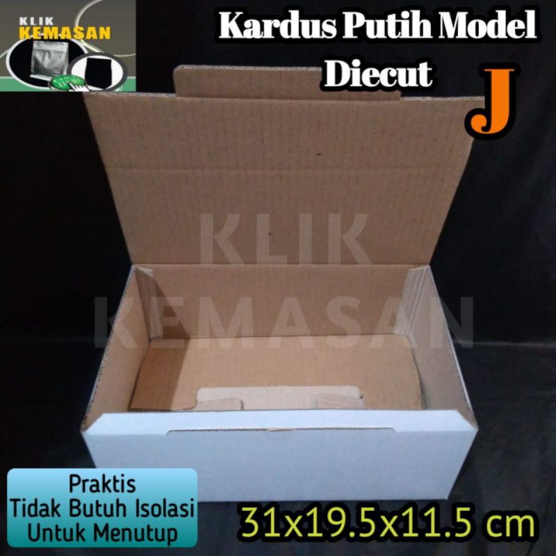 WHITE J CARDBOARD BOX CARDBOARD BOX PACKING HP ACCESSORIES