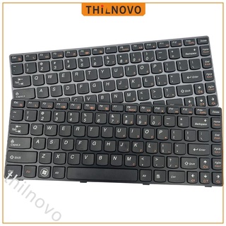 คีย์บอร์ดโน้ตบุ๊ก สําหรับ Lenovo G470 G480 G400 G460 Y450 Z460 Y470 Y430 E43