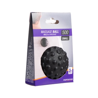 บอลนวด ลูกบอลนวดขนาดเล็ก ลูกบอลนวด APTONIA 500 SMALL MASSAGE BALL - BLACK บอลนวดกล้ามเนื้อ เครื่องนวด