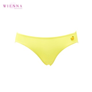 WIENNA กางเกงชั้นใน Bikini กลิ่นกล้วย  DU82300 ( Fruity Collection กางเกงใน กลิ่นผลไม้) สี นู้ด เนื้อ เหลือง