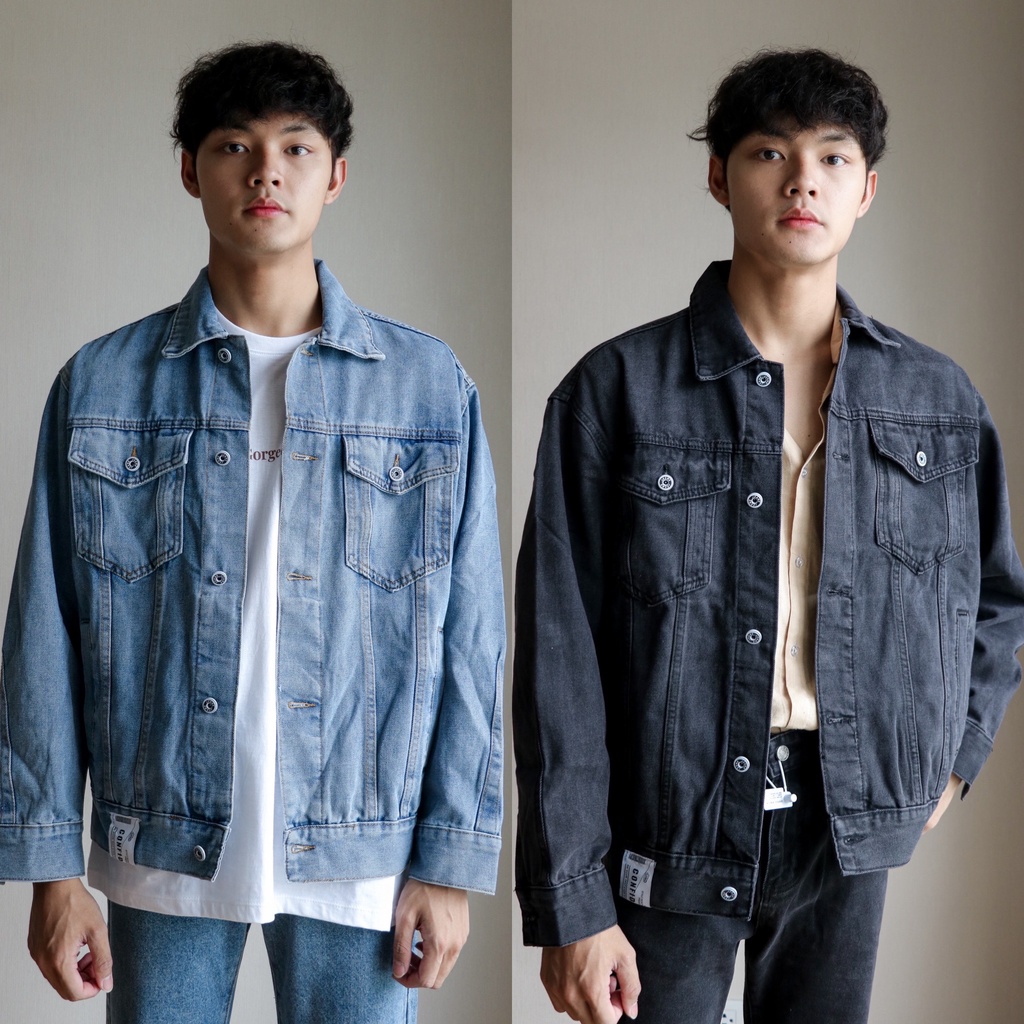#เสื้อแจ็คเก็ตยีนส์ #CALVINJEANS #แจ็คเก็ตยีนส์Oversize #แฟชั่นสตรีท #งานนำเข้า