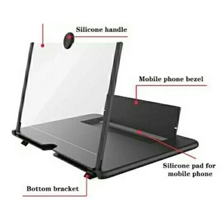 3D Video Amplifier 10 inch ขยายจอ จอขยาย 3D โทรศัพท์ 10 นิ้ว บาง พกพาสะดวก สุ่มสี