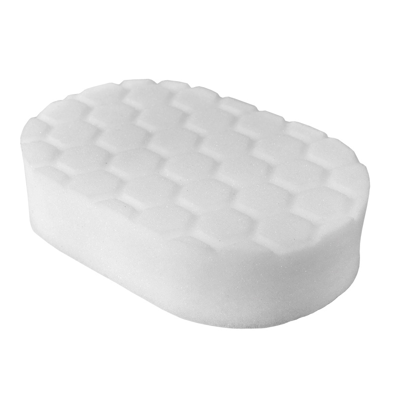 Hex Logic White Polishing Hand Pad ฟองน้ำขัดด้วยมือ (ระดับกลาง)