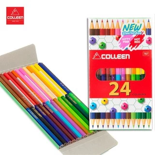 !!ถูกที่สุด!! สีไม้คอลลีน (Colleen) 12/24/36/48 สี 2หัว ของแท้ 100%