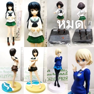 (แท้/มือ2) Furyu 6.7" Girls Und Panzer: Darjeeling Special Figure สาวรถถัง​ ดาร์จีลิ่ง,Yukari Akiyama​ ยูคาริ​ Ukari