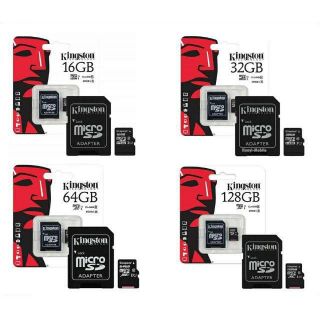 Kingston ของแท้100%ประกันศูนย์ เมมโมรี่การ์ด Micro SDHC 128GB Class 10