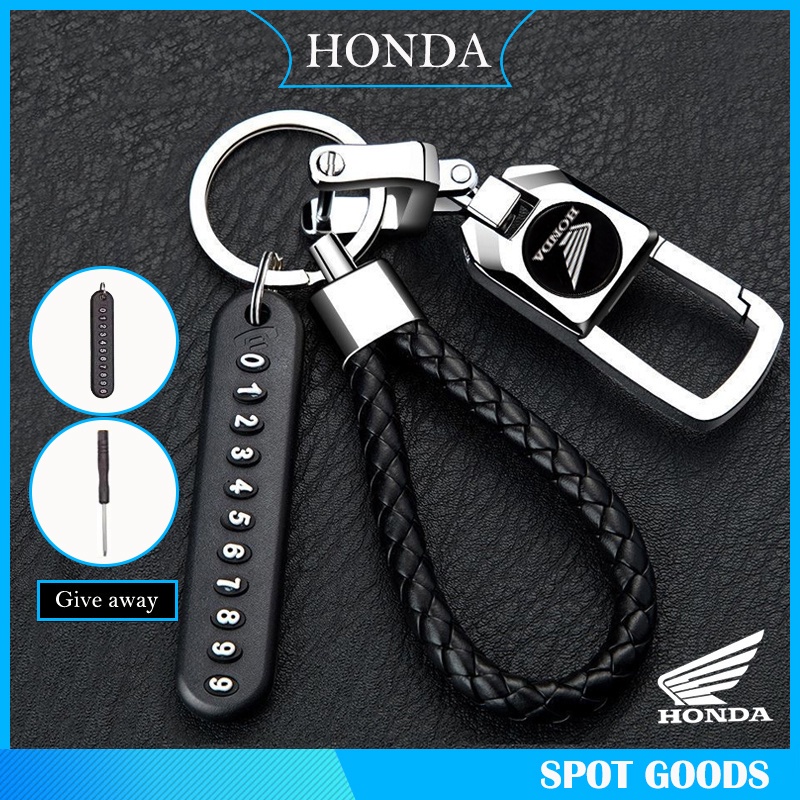 เคสกุญแจรถจักรยานยนต์ Honda สำหรับ Honda pcx 160 /Adv 350/Forza 350/click 160/giorno พวงกุญแจ