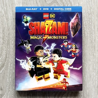 📀Blu-ray แผ่นบลูเรย์ การ์ตูนเลโก้ Shazam! Magic And Monsters(แผ่นแท้ มือ 1 ในซีล นำเข้าจาก US)