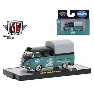 M2 Machines 1/64 Auto-Shows Empi 1959 VW Double Cab Truck R67 21-49