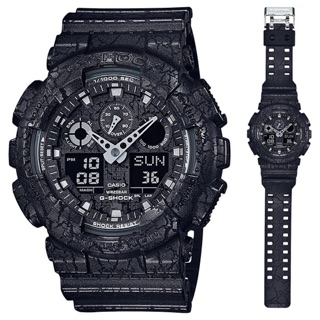 นาฬิกาขอมือผู้ชาย CASIO G-SHOCK รุ่นGA-100CG-1A สีดำ