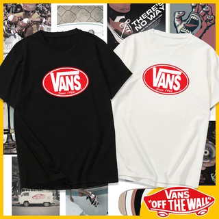 รถตู้เสื้อยืดคู่คลาสสิกสไตล์ผ้าฝ้ายรถตู้โลโก้เสื้อยืด Unisex เอเชียขนาด 7 สี Qb5