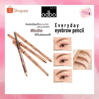 Odbo Everyday eyebrow pencil OD758 โอดีบีโอ เอเวอรี่เดย์ อายบราว เพ็นซิล ดินสอเขียนคิ้ว แบบเหลา