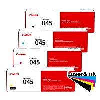 ตลับหมึกโทนเนอร์ สีดำ Canon Cartridge 045 BK/C/M/Y สีดำ/ฟ้า/ชมพู/เหลือง (ของแท้รับประกันศูนย์)