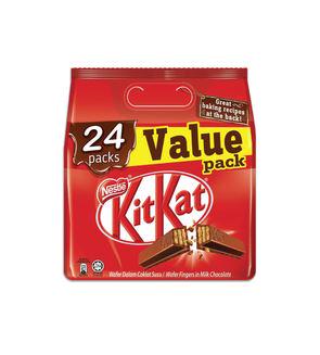 Kitkat Chocolate Share Bag (24 x 17g) , (12x17g) ช็อกโกแลต Kitkat Chocolate ช็อคโกแลต ของแท้ นำเข้าจ