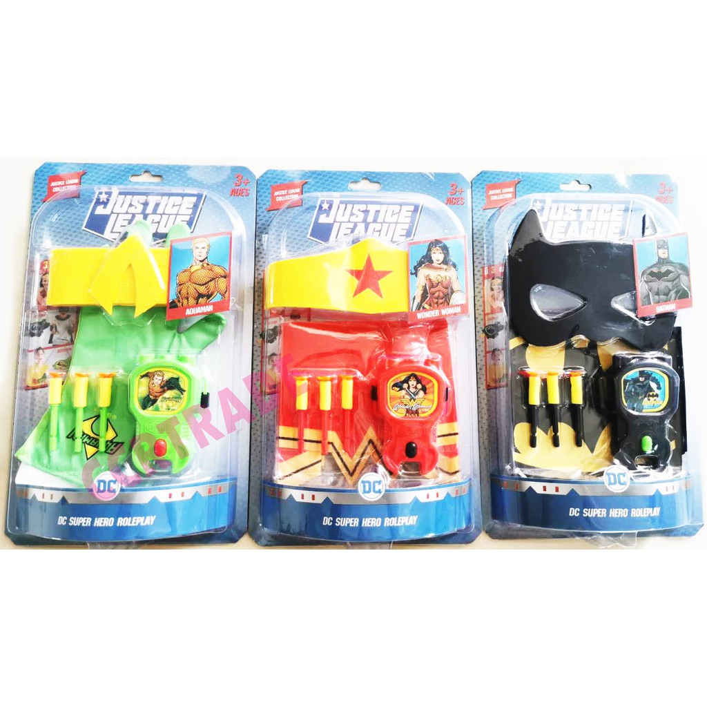 (ฉลองฮาโลวีน ลดเหลือ 99 บาท!!) เซ็ทแต่งตัวฮีโร่ DC Set 2+อาวุธแผงใหญ่ 21.5x35 ซม.(ลิขสิทธิ์แท้) - รูปที่ 4