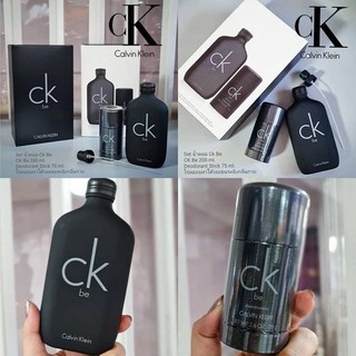 Set Calvin Klein น้ำหอม CK Be EDT 200ml+Deodorant 75ml  ของแท้  🔥🔥ราคาเพียง 1950 บาท 🔥🔥  คุณสมบัติ  น้ำหอมกลิ่นแนว sport